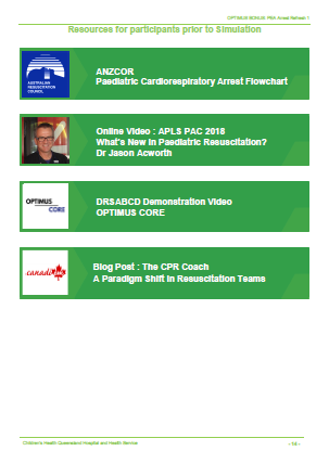 Thumbnail of Optimus BONUS PEA arrest and CPR refresher pre-reading