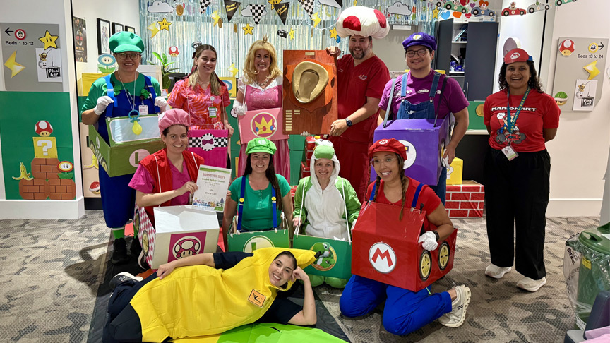 The toy box comes to life for Dress Up Day