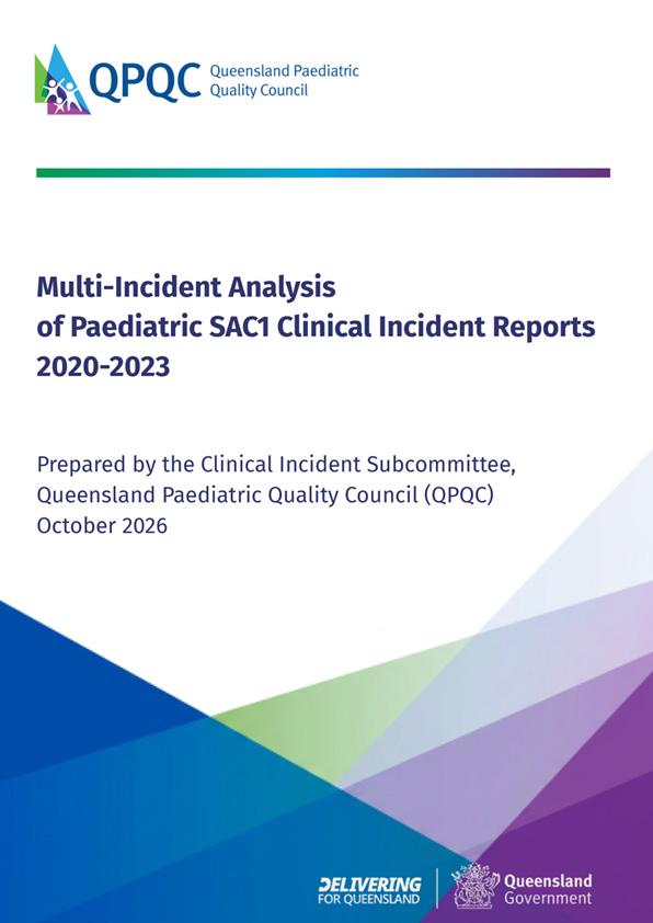 Thumbnail of Multi-Incident Analysis of Paediatric Clinical Incident Reports 2020-2023
