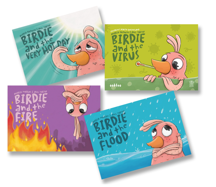 selection of Birdie books