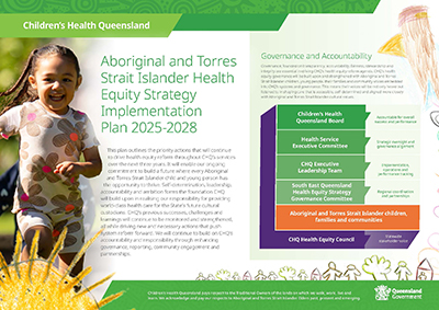 Thumbnail of Aboriginal and Torres Strait Islander Health Equity Strategy Implementation Plan 2025-2028