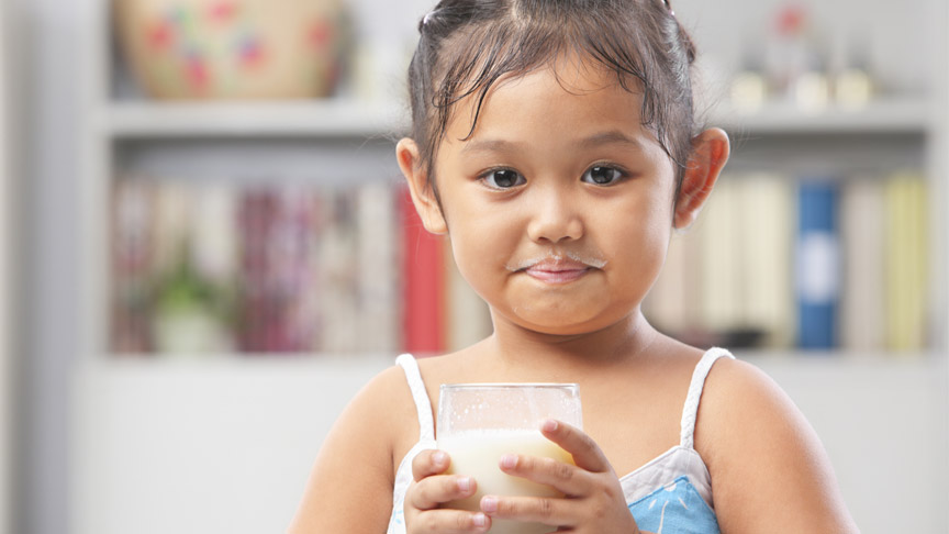 Kids, cow’s milk and anaemia: What you need to know