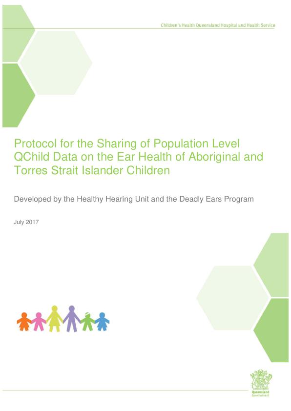 Thumbnail of Protocol for the Sharing of Population Level QChild Data on the Ear Health of Aboriginal and Torres Strait Islander Children